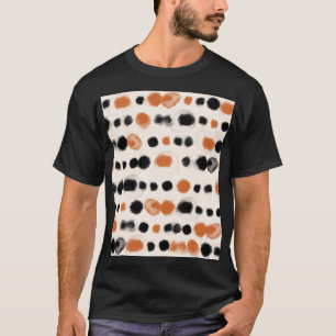 Abstract Polka Dots: Watercolor Geometry. T-Shirt
