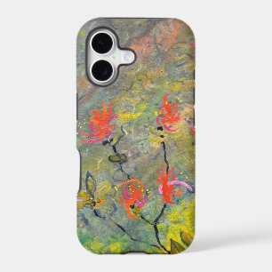 Abstract Poppies iPhone 17 Case