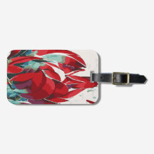 Abstract Poppy Sprial Notebook