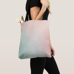Abstract Popular Blush Pink Mint Collection Tote Bag