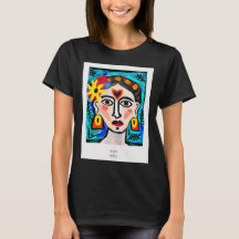 Abstract Portrait Artist T-Shirt