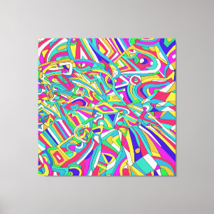 Abstract Portrait Canvas Print
