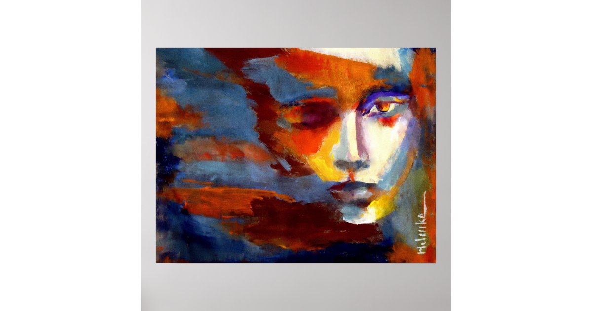 famous abstract portrait painting