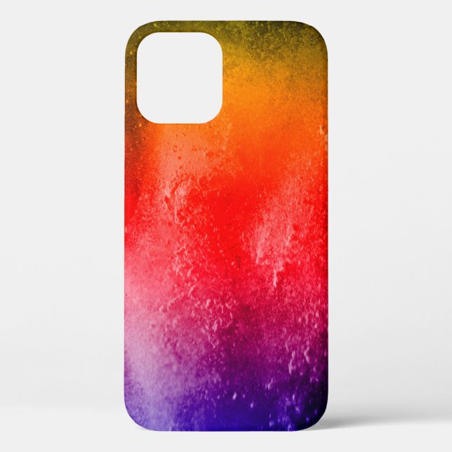 Abstract powder splatted background, Freeze motion Case-Mate iPhone Case (Back)