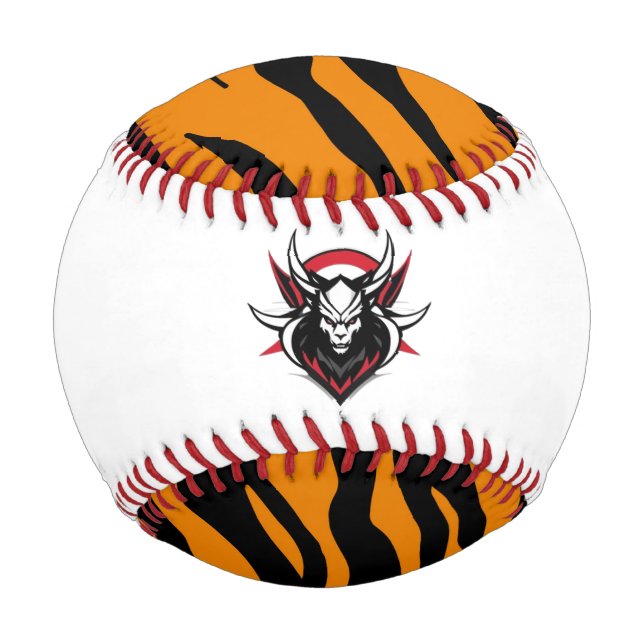 Abstract Predator Skin Camo Art: Adventure design Baseball (Back)