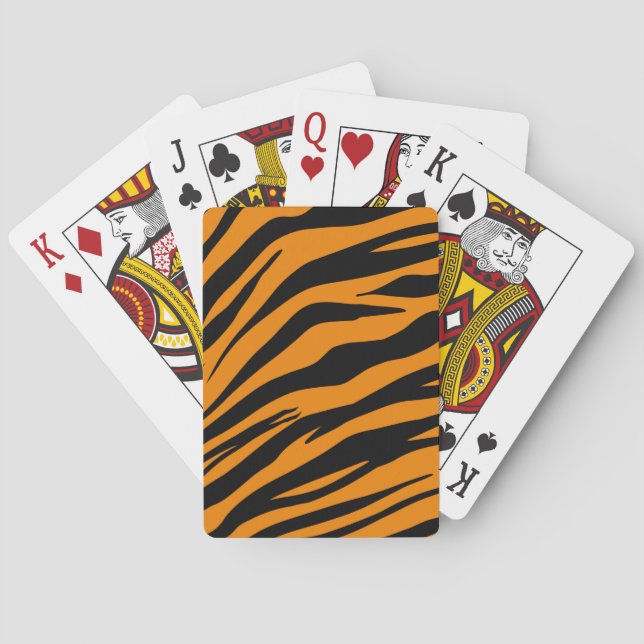 Abstract Predator Skin Camo Art: Adventure design Poker Cards (Back)