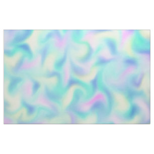 Abstract Pretty Pastel Swirls Pattern Fabric
