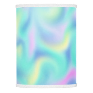 Abstract Pretty Pastel Swirls Pattern Lamp Shade