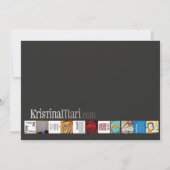 abstract print | postcard (Back)