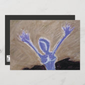 abstract print | postcard (Front/Back)