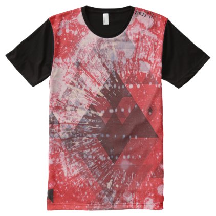 Abstract Print Tee