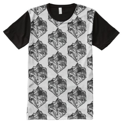 Abstract Print Tee