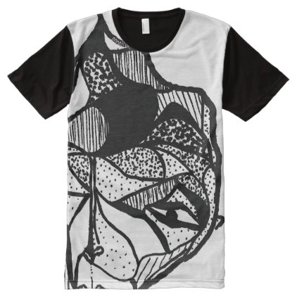 Abstract Print Tee