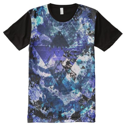 Abstract Print Tee