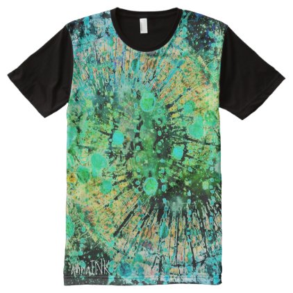 Abstract Print Tee