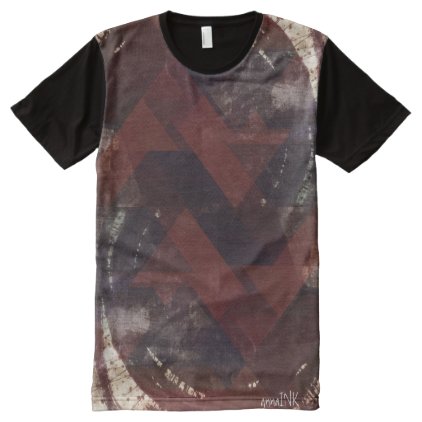 Abstract Print Tee