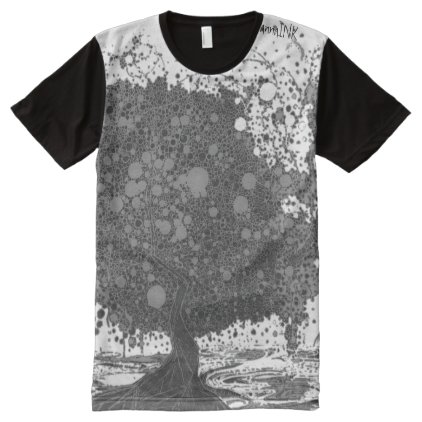 Abstract Print Tee