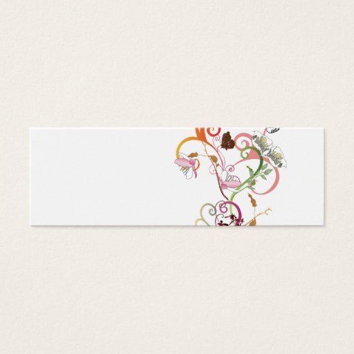 Customizable Abstract Profile Card Business Card Template