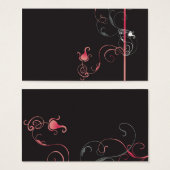Abstract Profile Card (Front & Back)