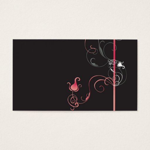 Customizable Abstract Profile Card Business Card