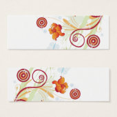 Abstract Profile Card (Front & Back)