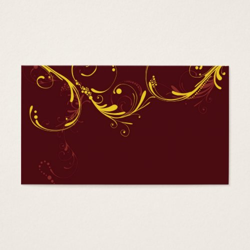 Abstract Profile Card Business Cards