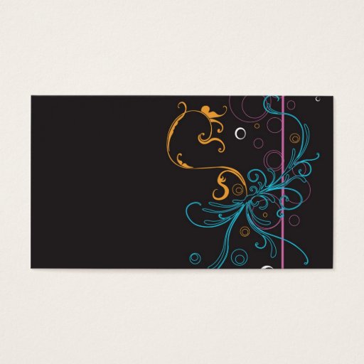 Customizable Abstract Profile Card Business Card Templates