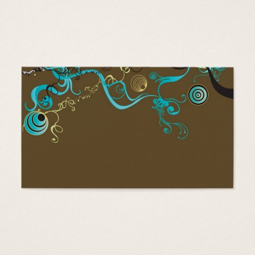 Abstract Profile Card Business Cards