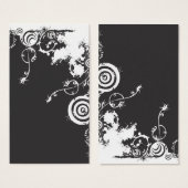 Abstract Profile Card (Front & Back)