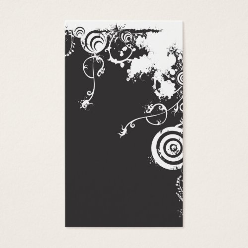 Abstract Profile Card Business Cards