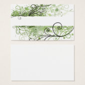 Abstract Profile Card (Front & Back)