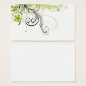 Abstract Profile Card (Front & Back)