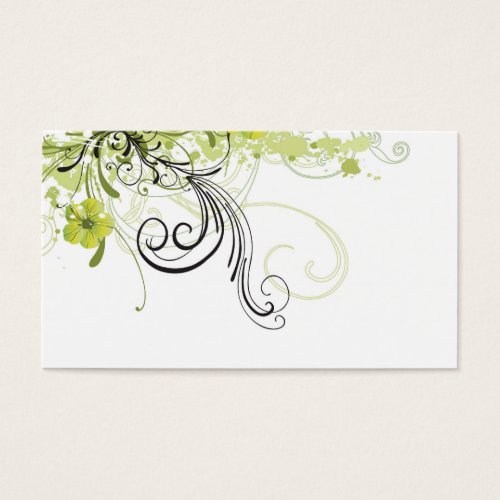 Abstract Profile Card Business Card