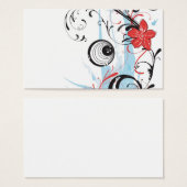 Abstract Profile Card (Front & Back)