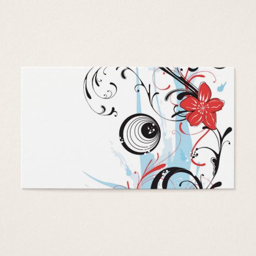 Abstract Profile Card Business Cards