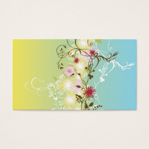 Customizable Abstract Profile Card Business Card