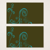 Abstract Profile Card (Front & Back)