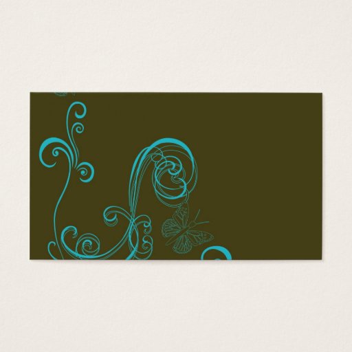 Customizable Abstract Profile Card Business Card Template