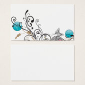 Abstract Profile Card (Front & Back)