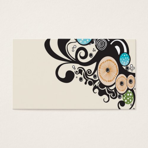 Abstract Profile Card Business Card