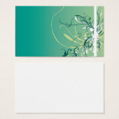Abstract Profile Card (Front & Back)