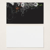 Abstract Profile Card (Front & Back)