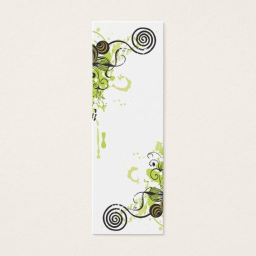 Customizable Abstract Profile Card Business Card