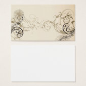 Abstract Profile Card (Front & Back)