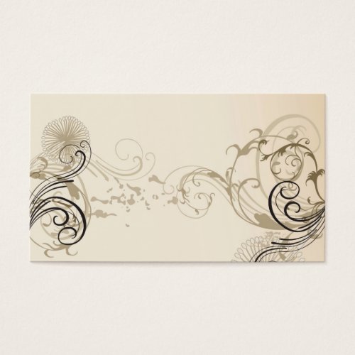 Abstract Profile Card Business Card Template