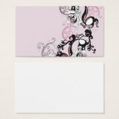 Abstract Profile Card (Front & Back)