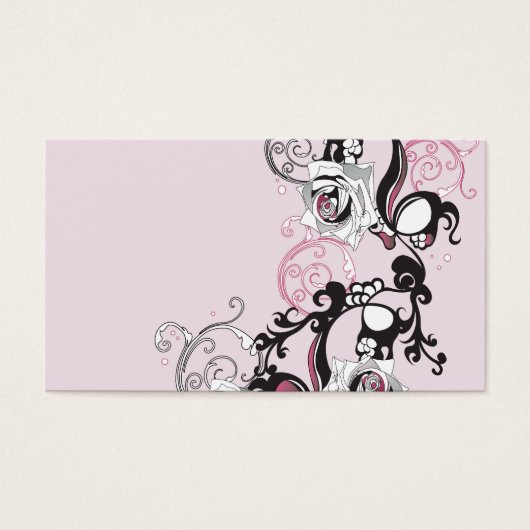 Abstract Profile Card (Front)