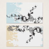 Abstract Profile Card (Front & Back)