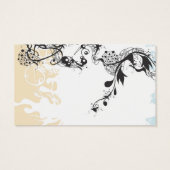 Abstract Profile Card (Back)