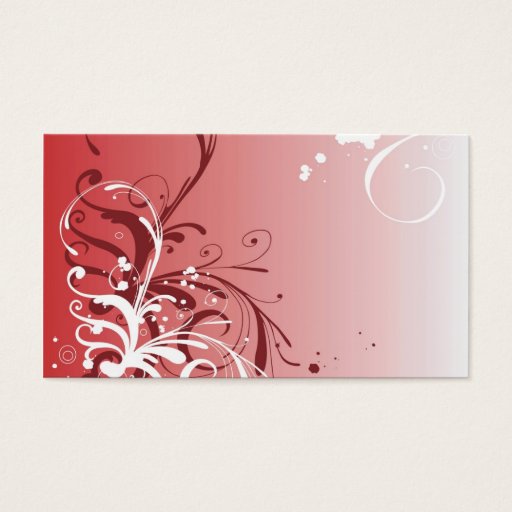 Customizable Abstract Profile Card Business Card